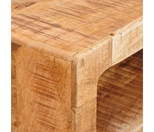 Dressing Galds Ar Plauktu Brūna 90 X 76 X 45 Cm Mango Masīvkoks Vidaxl