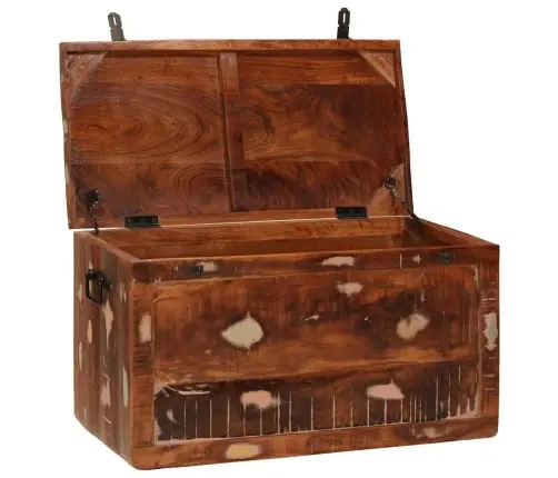 Salvestuskarp Ladustamisega Uksega Lukuga Pruun Tugev Mango Puu