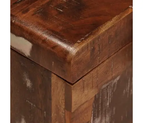 Salvestuskarp Ladustamisega 70 X 35 X 40 Cm Taastatud Puit