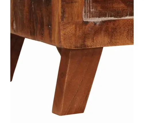 Salvestuskarp Ladustamisega 70 X 35 X 40 Cm Taastatud Puit