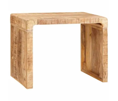 Papildu Galdiņš Brūna 60 X 35 X 45 Cm Mango Masīvkoks Vidaxl