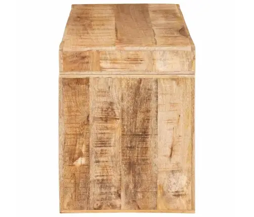 Papildu Galdiņš Brūna 60 X 35 X 45 Cm Mango Masīvkoks Vidaxl