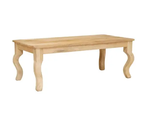 Kafijas Galdiņš Brūna 100 X 55 X 40 Cm Mango Masīvkoks Vidaxl