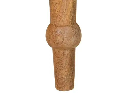 Kafijas Galdiņš Brūna 100 X 55 X 77 Cm Mango Masīvkoks Vidaxl