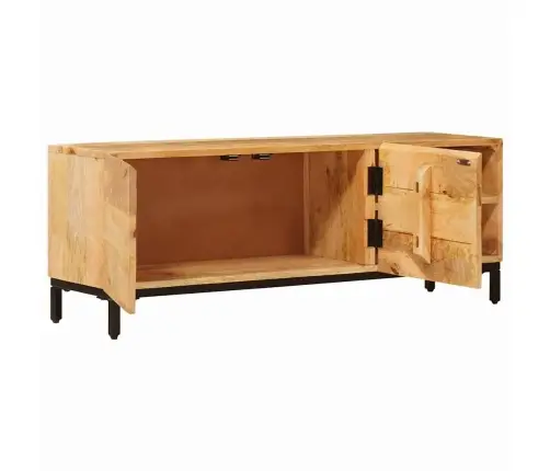 Uzglabāšanas Skapji Brūna 110 X 30 X 40 Cm Cieta Mango Koksne Vidaxl