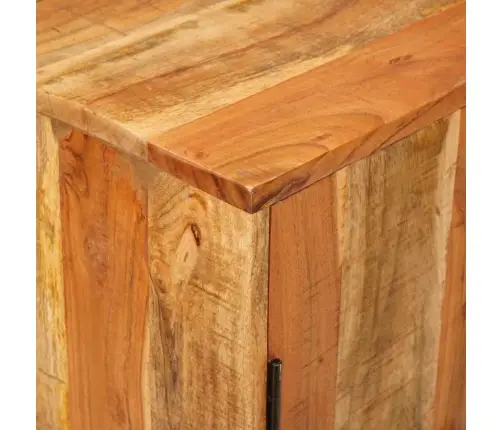 Ladustamiskapid Riiuliga Pruun 55 X 35 X 75 Cm Tugev Mango Puu