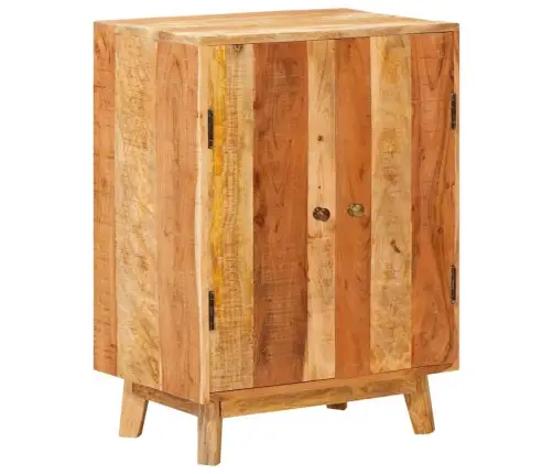 Ladustamiskapid Riiuliga Pruun 55 X 35 X 75 Cm Tugev Mango Puu