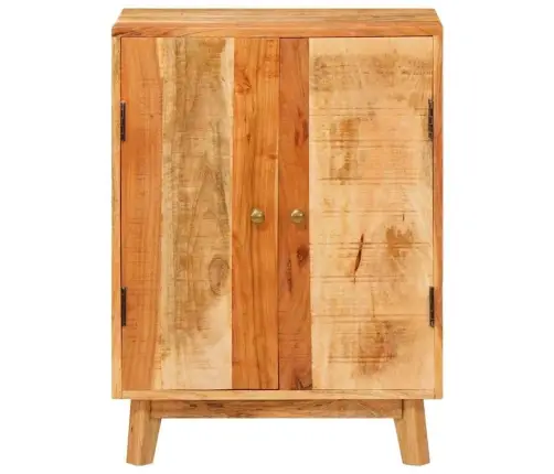 Ladustamiskapid Riiuliga Pruun 55 X 35 X 75 Cm Tugev Mango Puu