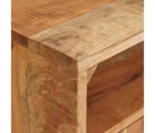 Ladustamiskapid Uksega Pruun 110 X 30 X 45 Cm Tugev Mango Puu