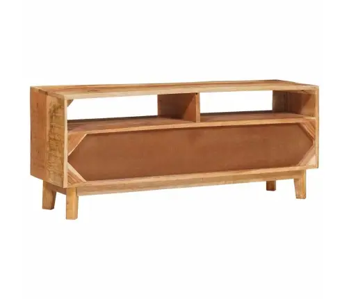 Ladustamiskapid Uksega Pruun 110 X 30 X 45 Cm Tugev Mango Puu