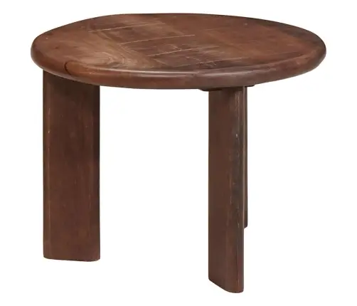 Viens Zem Otra Novietojami Galdi 2 Pcs Cieta Mango Koksne Vidaxl