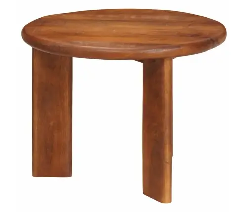 Viens Zem Otra Novietojami Galdi 3 Pcs Cieta Mango Koksne Vidaxl