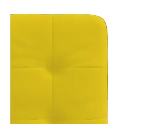 Virtuves Krēsli, 2 Gab., Dzeltens Samts Vidaxl