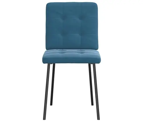 Söögitoolid 2 Tk, Sinine, Samet