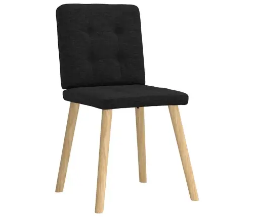 Söögitoolid 2 Tk, Must, Kangas