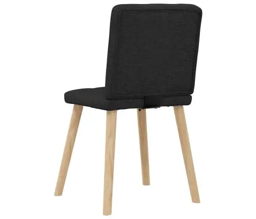 Söögitoolid 2 Tk, Must, Kangas