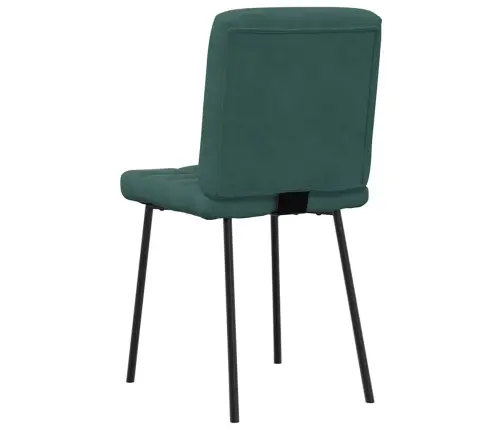 Söögitoolid 2 Tk, Tumeroheline, Samet