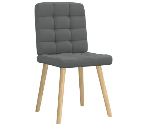 Valgomojo Kėdės, 2Vnt., Tamsiai Pilkos, Audinys Valgomojo Kėdės, 2Vnt., Tamsiai Pilkos, Audinys