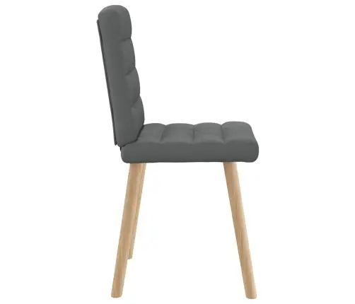 Valgomojo Kėdės, 2Vnt., Tamsiai Pilkos, Audinys Valgomojo Kėdės, 2Vnt., Tamsiai Pilkos, Audinys