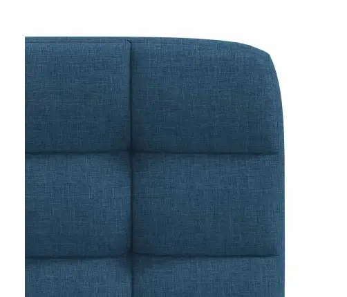 Valgomojo Kėdės, 2Vnt., Mėlynos Spalvos, Audinys Valgomojo Kėdės, 2Vnt., Mėlynos Spalvos, Audinys