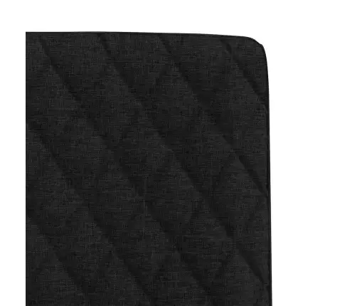 Virtuves Krēsli, 2 Gab., Melns Audums Vidaxl Virtuves Krēsli, 2 Gab., Melns Audums Vidaxl