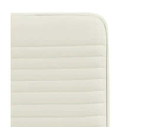 Valgomojo Kėdės, 2Vnt., Kreminės Spalvos, Aksomas