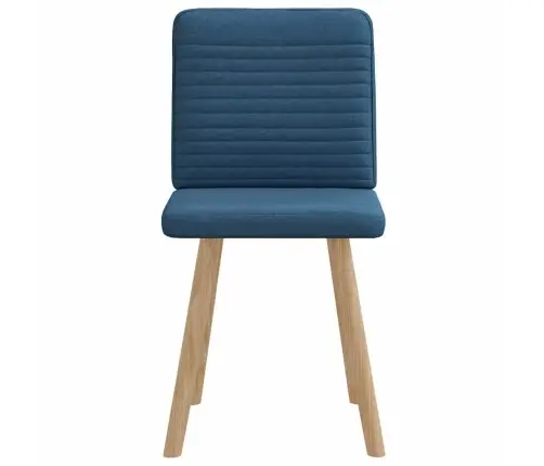 Söögitoolid 2 Tk, Sinine, Kangas