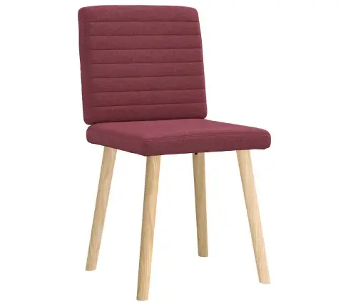 Virtuves Krēsli, 2 Gab., Vīnsarkans Audums Vidaxl Virtuves Krēsli, 2 Gab., Vīnsarkans Audums Vidaxl