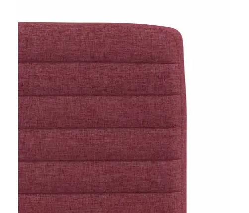 Virtuves Krēsli, 2 Gab., Vīnsarkans Audums Vidaxl Virtuves Krēsli, 2 Gab., Vīnsarkans Audums Vidaxl