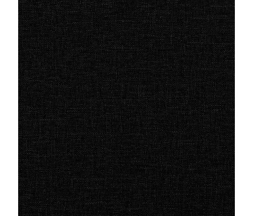 Virtuves Krēsli, 2 Gab., Melns Audums Vidaxl
