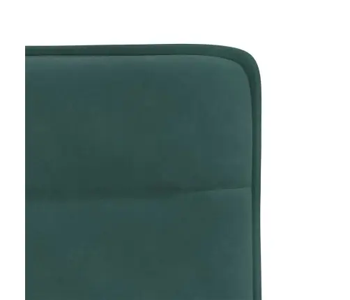 Virtuves Krēsli, 2 Gab., Tumši Zaļš Samts Vidaxl