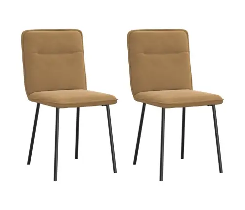 Söögitoolid 2 Tk, Pruun, Samet