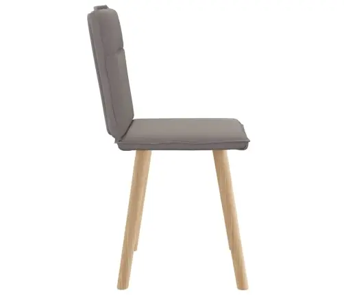 Söögitoolid 2 Tk, Pruunikashall, Kangas