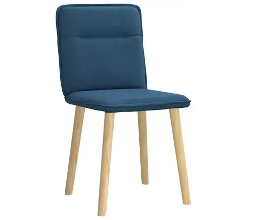 Söögitoolid 2 Tk, Sinine, Kangas