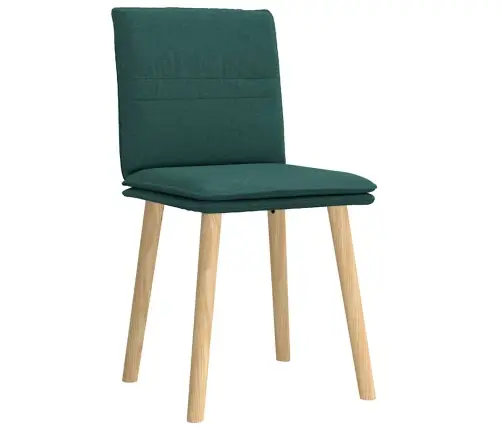 Söögitoolid 2 Tk, Tumeroheline, Kangas