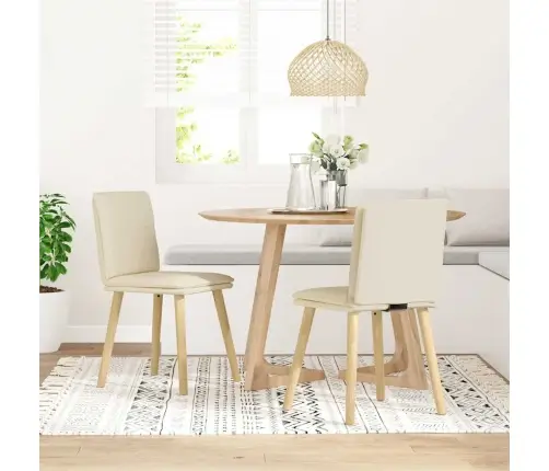 Virtuves Krēsli, 2 Gab., Lins Vidaxl