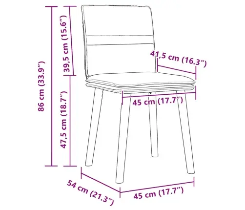 Virtuves Krēsli, 2 Gab., Lins Vidaxl