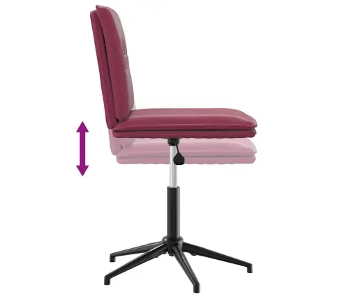 Valgomojo Kėdė, Raudonojo Vyno Spalvos, Aksomas