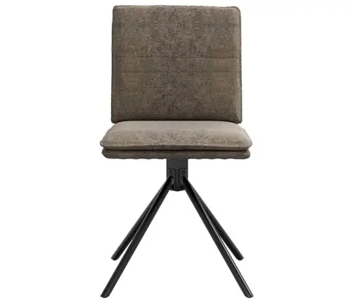 Ēdamistabas Krēsls, Tumši Pelēka Mākslīgā Zamšāda Vidaxl