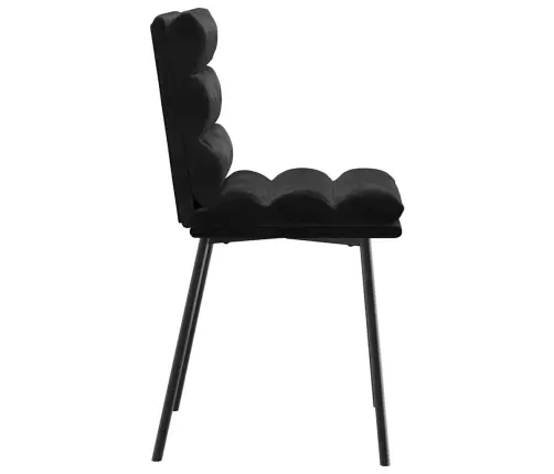 Söögitoolid 2 Tk, Must, Samet