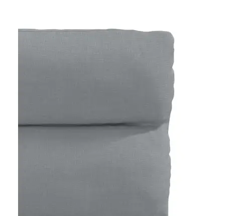 Virtuves Krēsli, 2 Gab., Gaiši Pelēks Audums Vidaxl