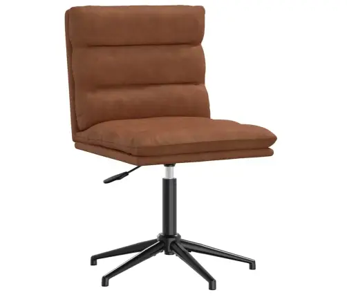 Valgomojo Kėdė, Rudos Spalvos, Dirbtinė Oda Valgomojo Kėdė, Rudos Spalvos, Dirbtinė Oda