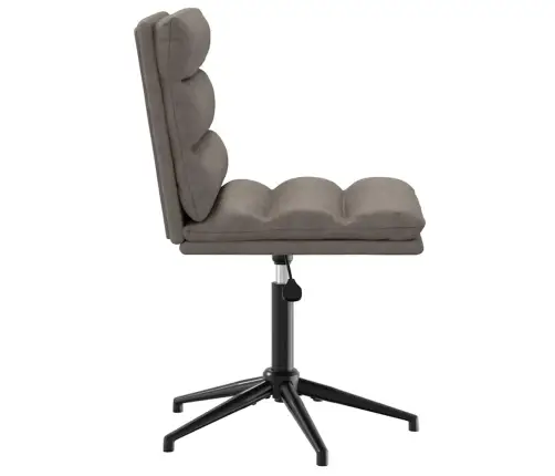 Virtuves Krēsls, Pelēka Mākslīgā Āda Vidaxl