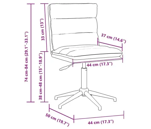 Virtuves Krēsls, Pelēka Mākslīgā Āda Vidaxl