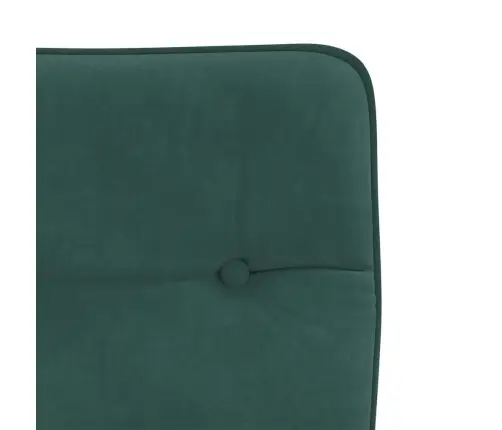 Virtuves Krēsli, 2 Gab., Tumši Zaļš Samts Vidaxl