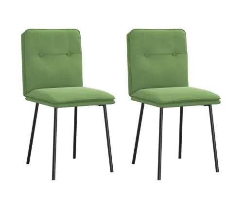 Söögitoolid 2 Tk, Heleroheline, Samet