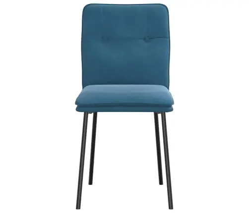 Söögitoolid 2 Tk, Sinine, Samet