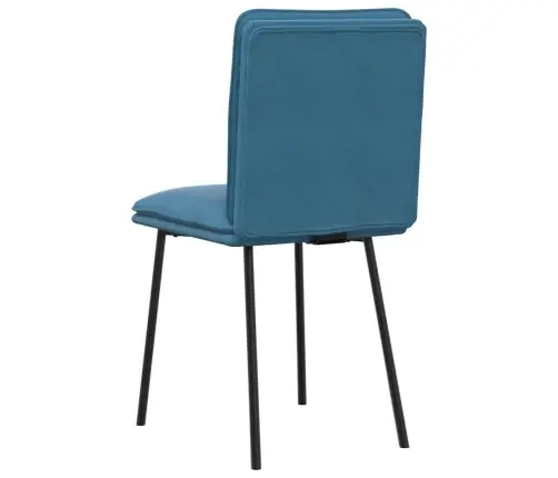 Söögitoolid 2 Tk, Sinine, Samet