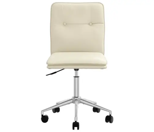 Virtuves Krēsls, Krēmkrāsas Mākslīgā Āda Vidaxl