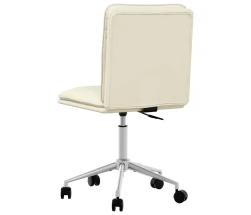 Virtuves Krēsls, Krēmkrāsas Mākslīgā Āda Vidaxl